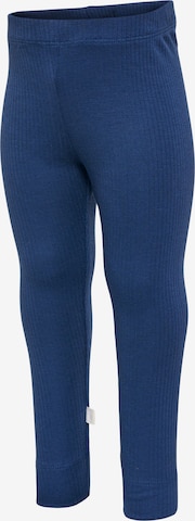 Coupe slim Leggings Hummel en bleu