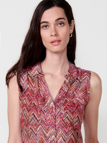 KOROSHI Blouse in Red
