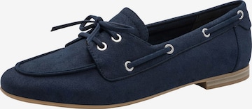 Chaussure à lacets MARCO TOZZI en bleu : devant