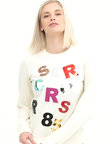 SCR. Sporttrui 'LELYA' in Wit: voorkant