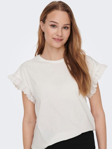 T-shirt 'ONLIris' ONLY en blanc