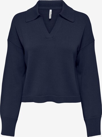 ONLY Sweater 'Otilia' in Blue: front