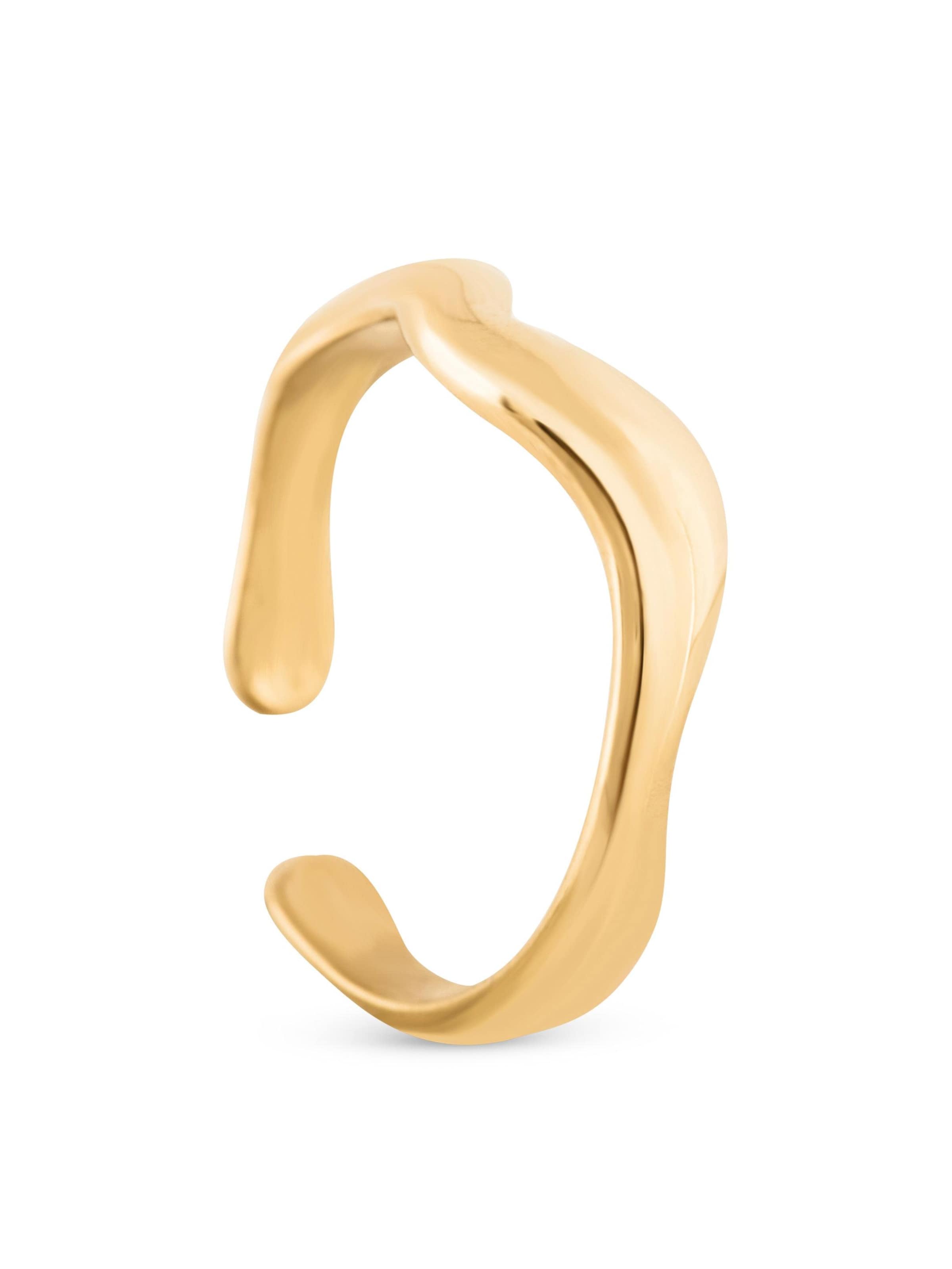 Akitsune Ring 'Felicity Ring Gold' in Gold: front