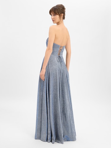 Robe de soirée Luxuar Fashion en bleu