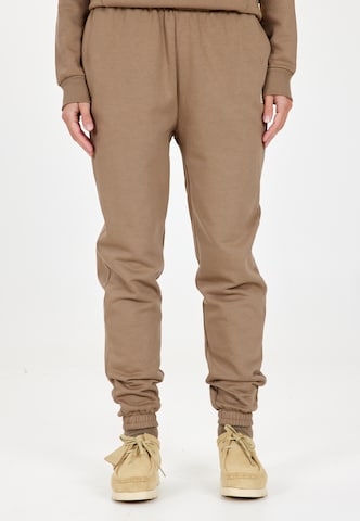 SOS Regular Workout Pants 'Majella' in Brown: front