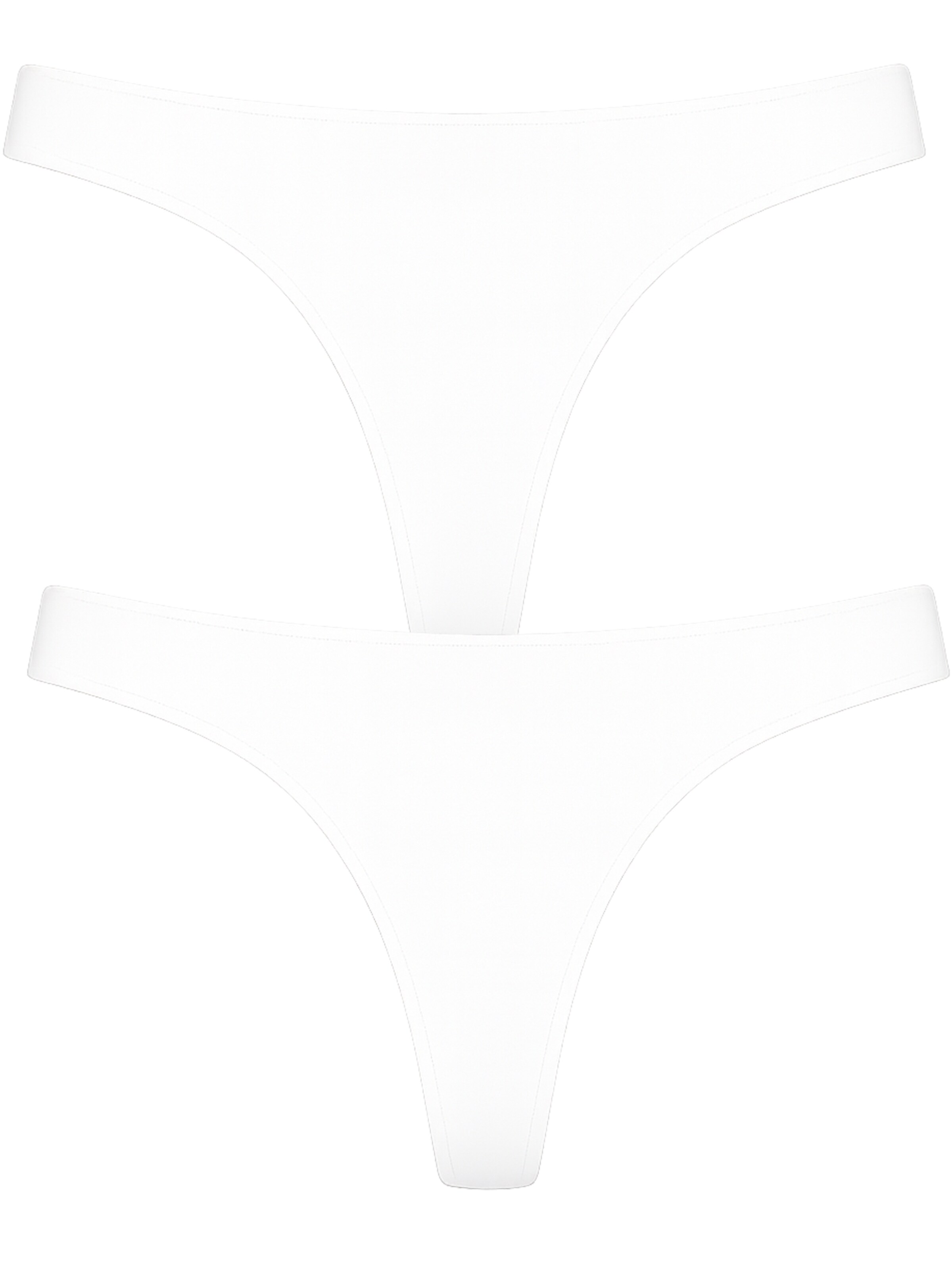 POMPADOUR String 'Light'‌ in Weiß: Vorderseite