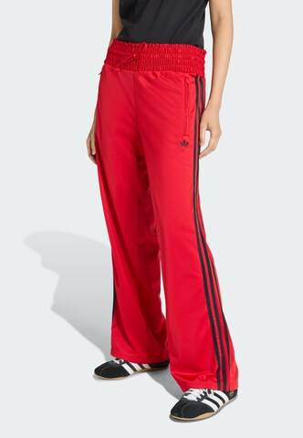 ADIDAS ORIGINALS Loosefit Broek 'Firebird' in Rood: voorkant