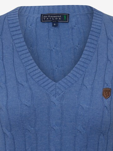 Sir Raymond Tailor Sweater 'Frenze' in Blue