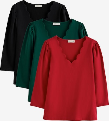 T-shirt love & roses en multicouleur : devant