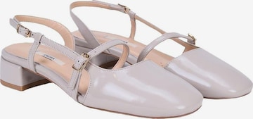 Escarpins à bride arrière 'Slingback-Pumps' Desa en beige : devant