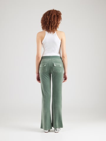 évasé Pantalon 'LAYLA' Juicy Couture en vert