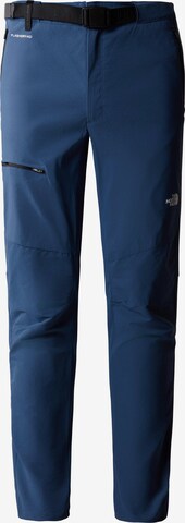 THE NORTH FACE Regular Workout Pants 'Lightning' in Blue: front