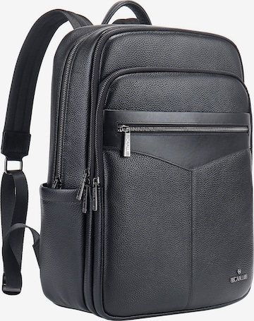 Zaino di B Cavalli B in nero: frontale