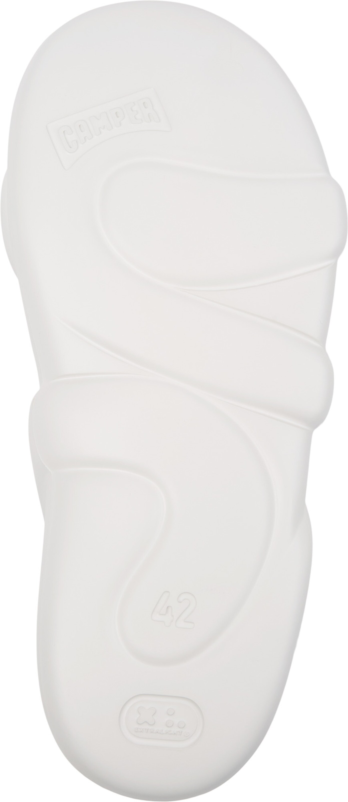 Sandalo 'Kobarah Flat' di CAMPER in bianco