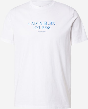 Calvin Klein Jeans Paita '30S' värissä valkoinen: etupuoli