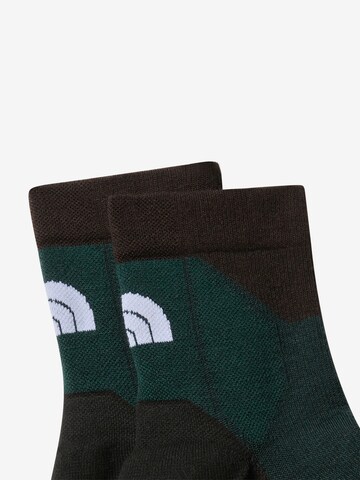 THE NORTH FACE Athletic Socks 'HIKING QUARTER' in Green