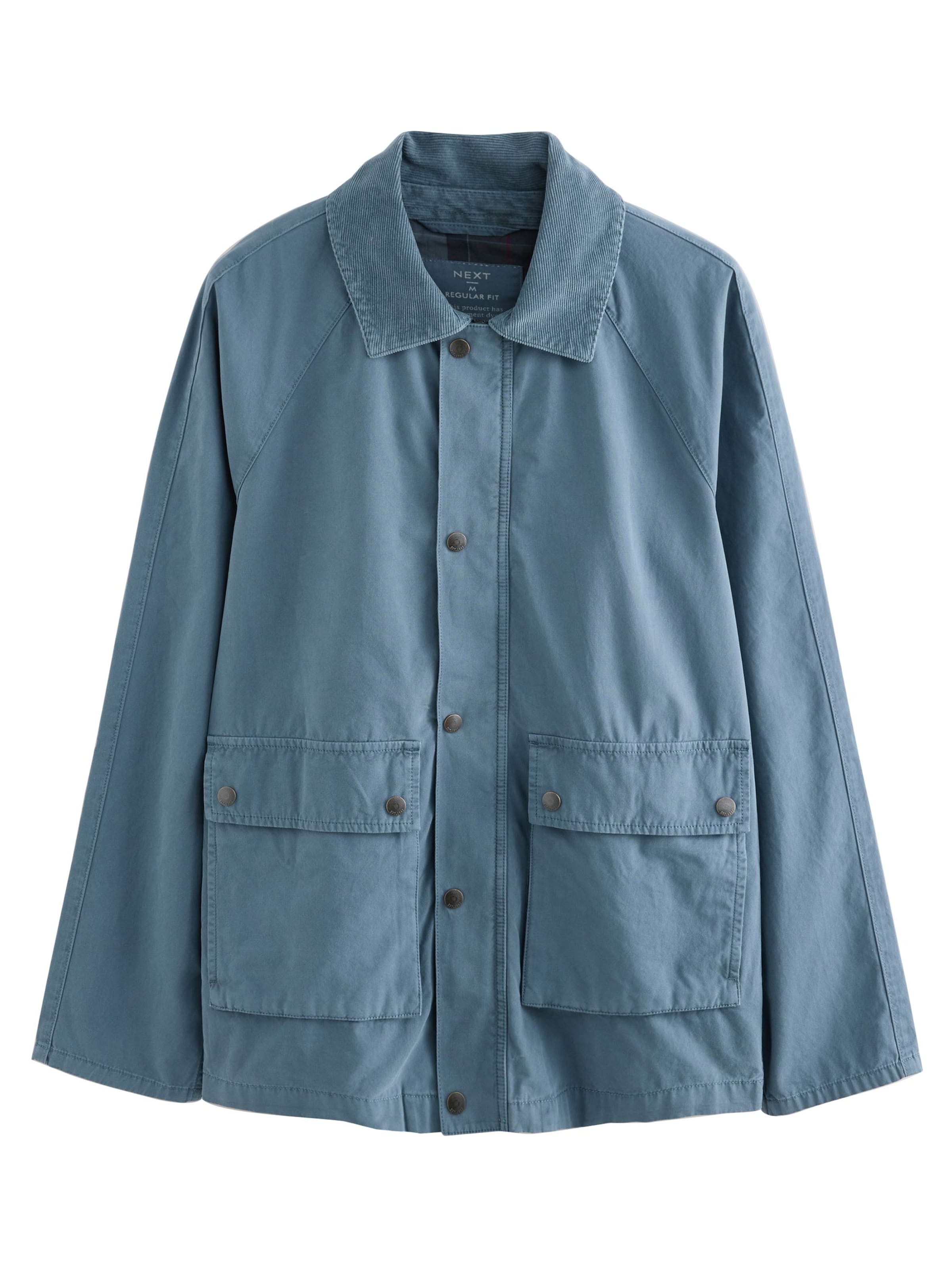 Next Regular fit Srajca | modra barva: sprednja stran