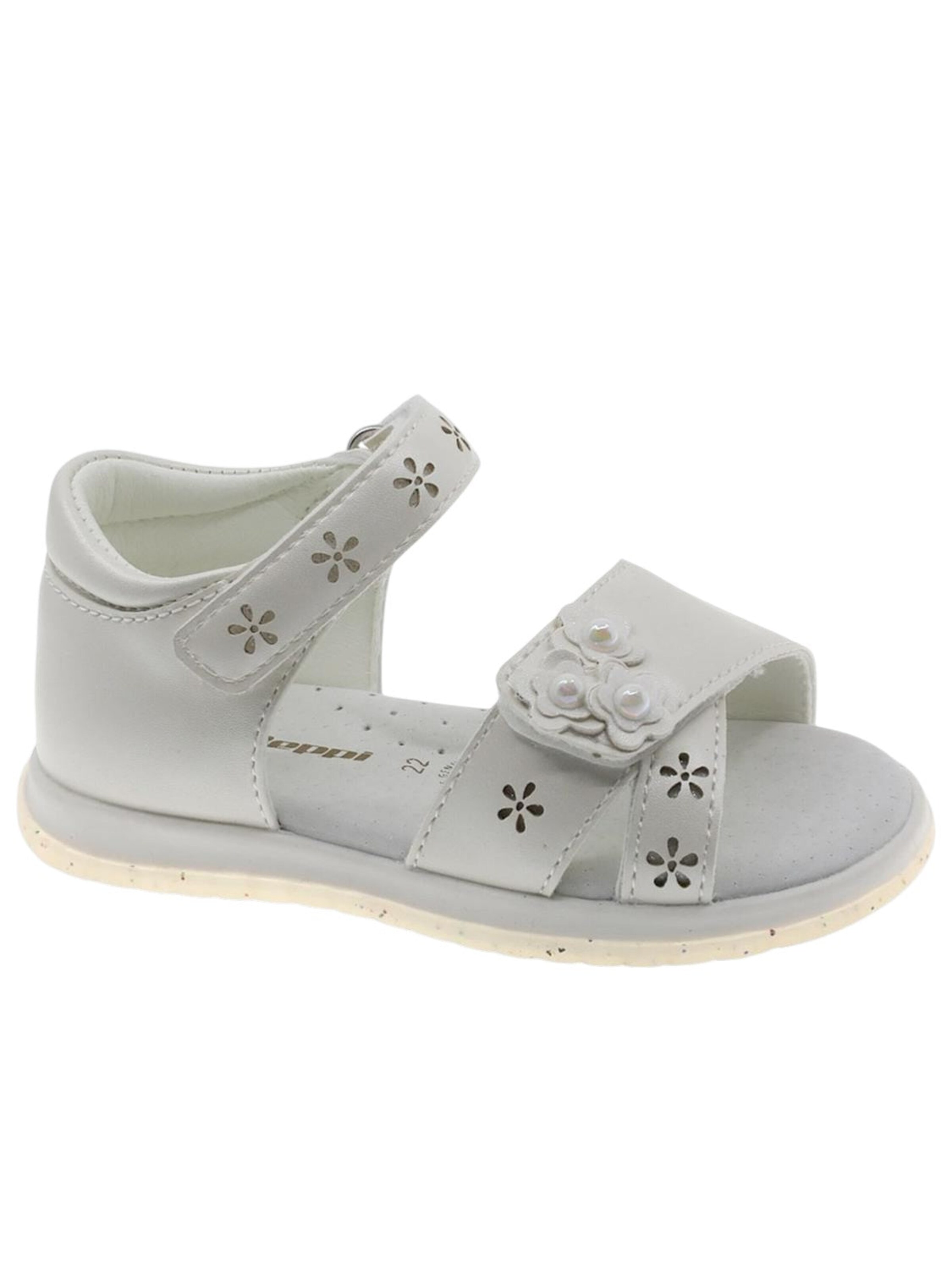 Sandales 'Casual Sandal' Beppi en blanc : devant