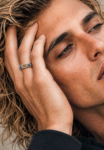 Haze&Glory Ring in Silber: Vorderseite