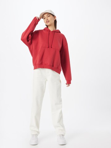 Sweat-shirt WEEKDAY en rouge