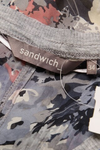 Sandwich Dress in XS in Grey