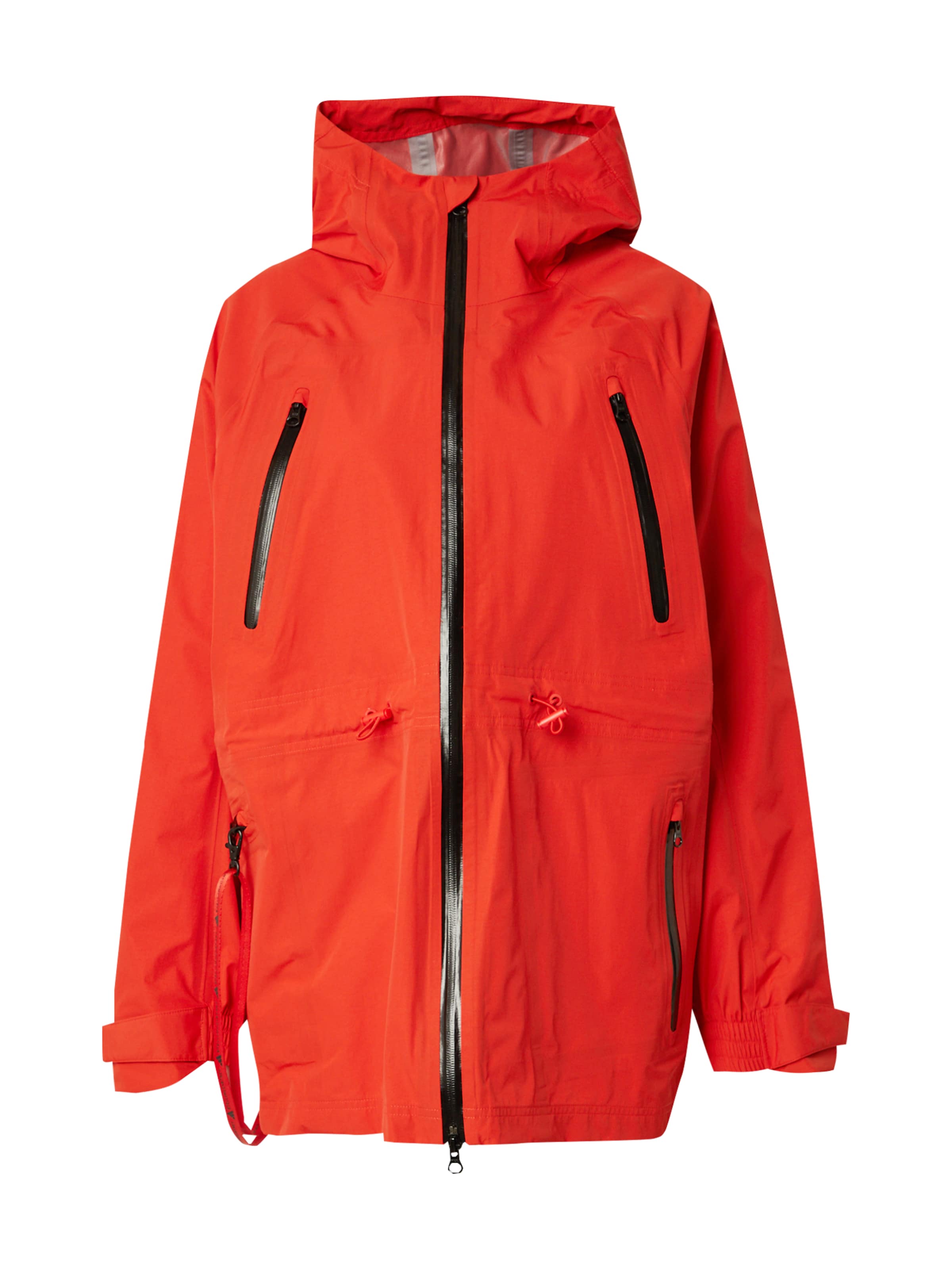 ADIDAS BY STELLA MCCARTNEYSportska jakna 'TrueNature' - crvena boja: prednji dio