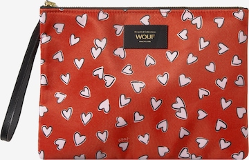 Wouf Toiletry bag in Red: front