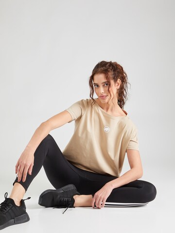 Maglietta 'Seon' di MAMMUT in beige