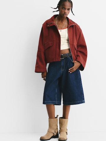 Veste mi-saison 'PACIFIC' Pull&Bear en rose