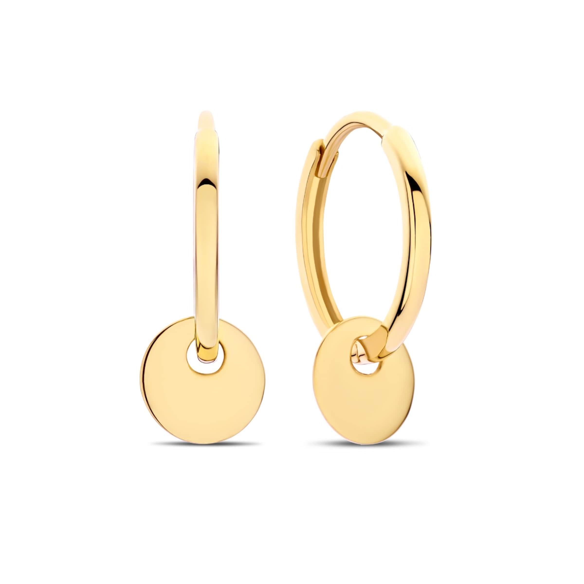 Beloro Jewels Ohrringe in Gold: Vorderseite