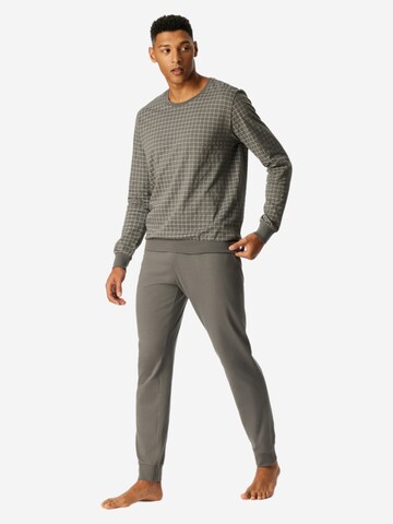 uncover by SCHIESSER Pyjama lang 'Basic'‌‌‌‌‌‌‌‌‌‌ in Grau