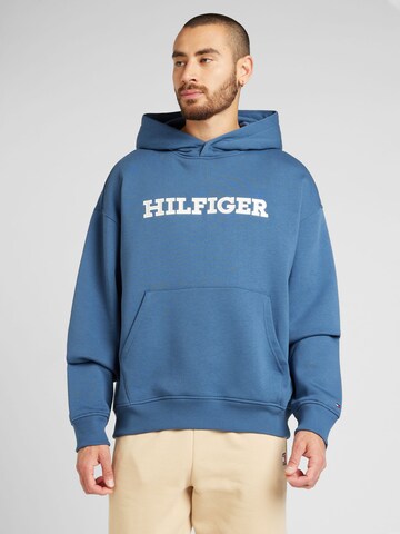 TOMMY HILFIGER Sweatshirt in Blau: Vorderseite