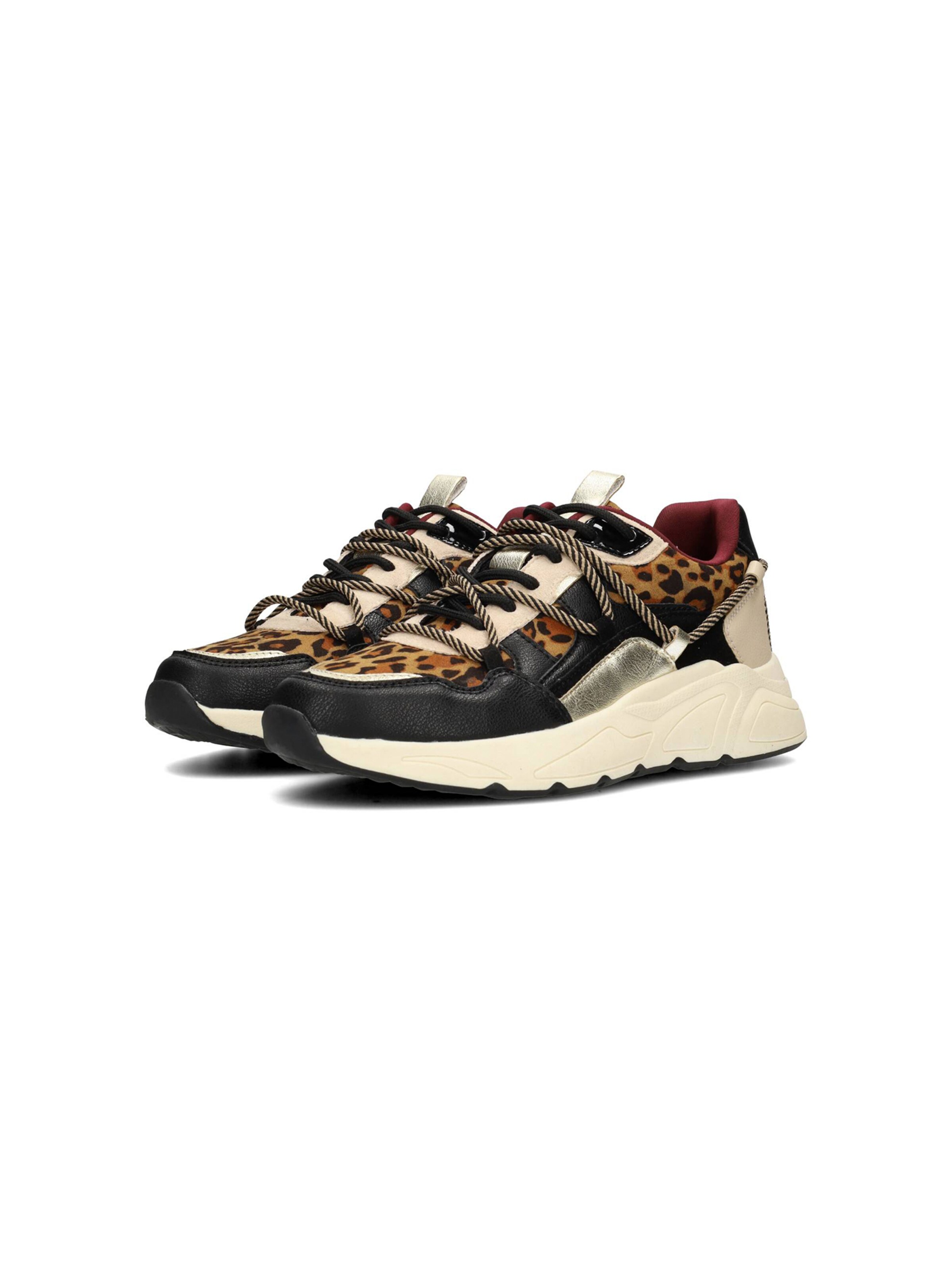 Baskets basses 'CARI' POSH by Poelman en beige