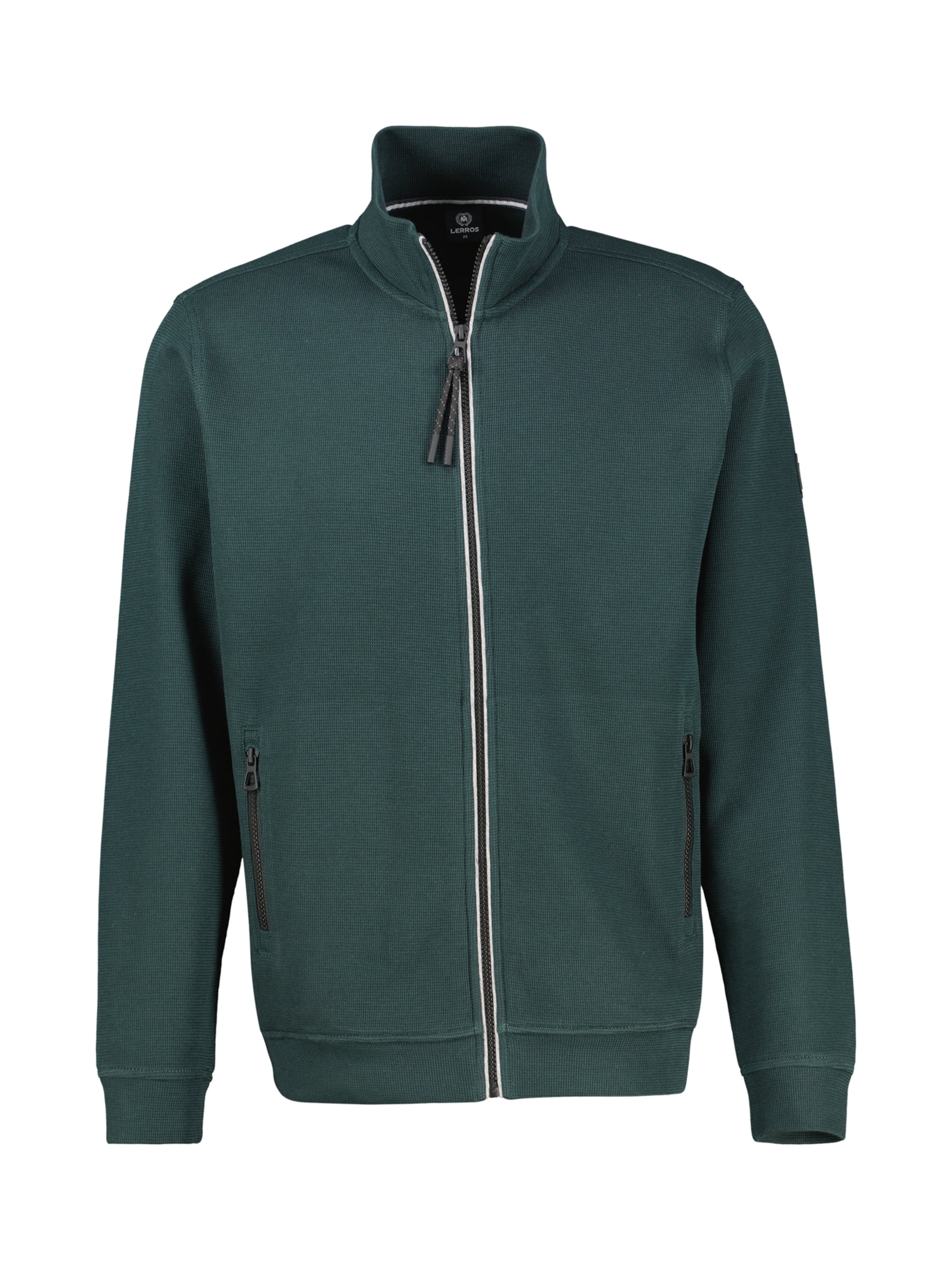 Veste mi-saison LERROS en vert : devant