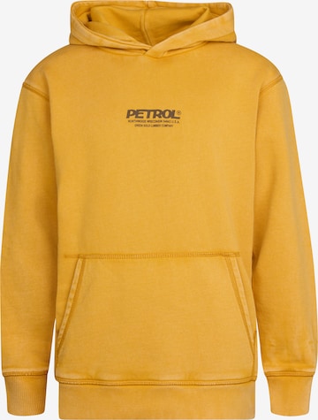 Petrol Industries Sweatshirt 'Klamath' in Gelb: Vorderseite