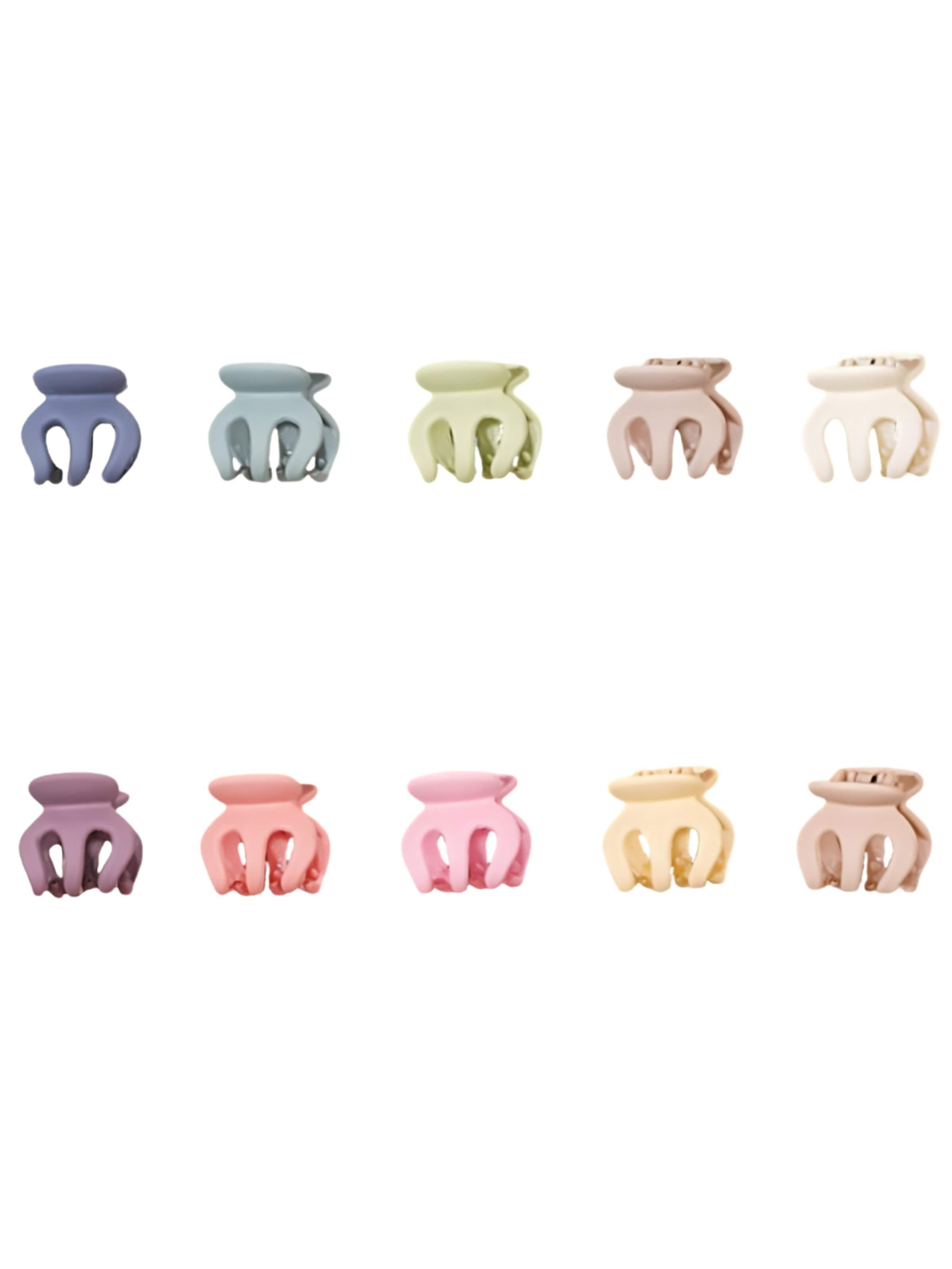 soho Hair accesoires Hårsmykke 'Etta Mini Hair Clips - Pastel' i One Size i blandingsfarvet, Produktvisning