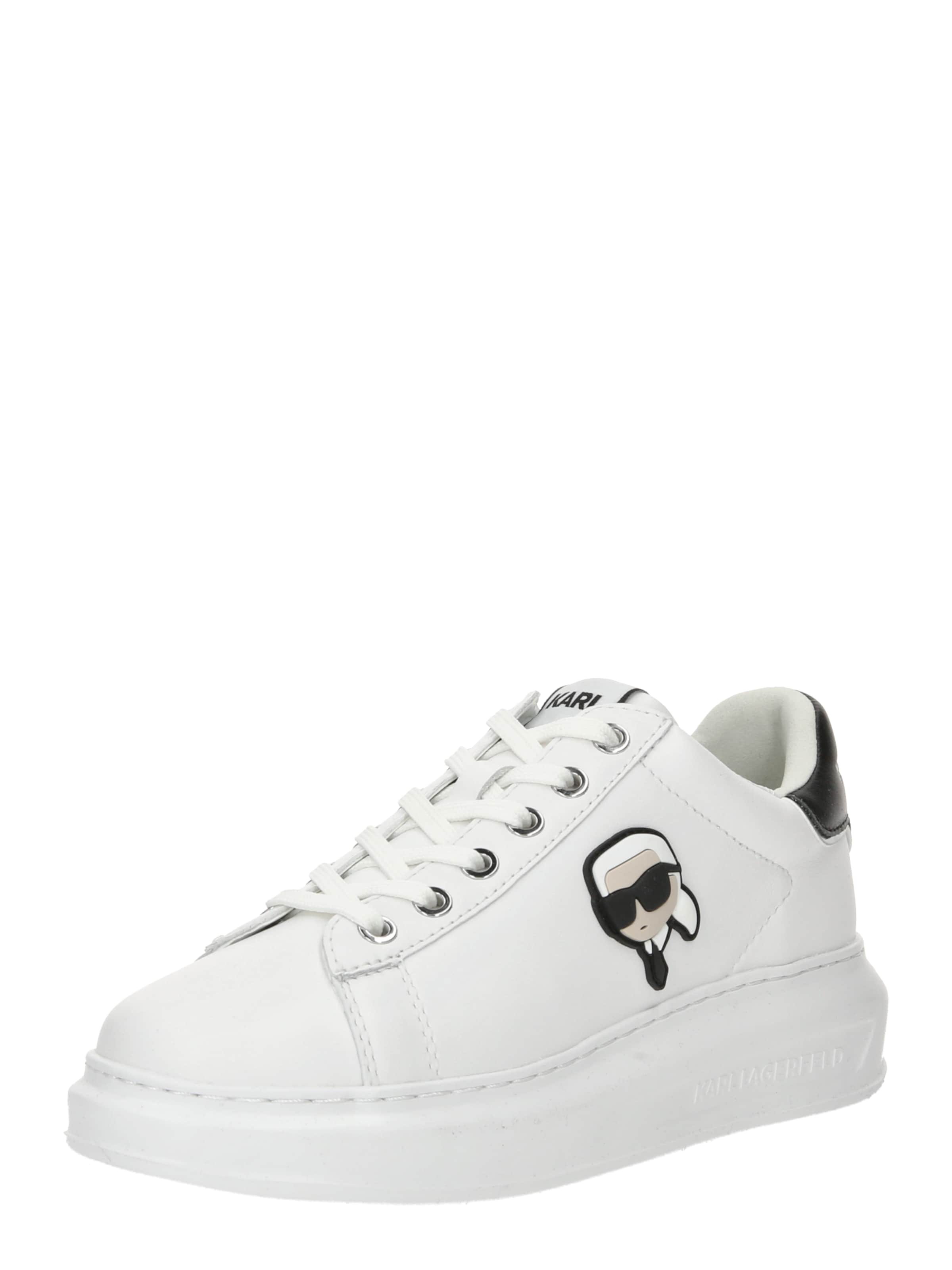 Sneaker bassa di Karl Lagerfeld in bianco: frontale