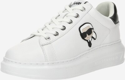 Karl Lagerfeld Sneaker in beige / schwarz / weiß, Produktansicht