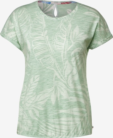 CECIL Shirt in Groen: voorkant