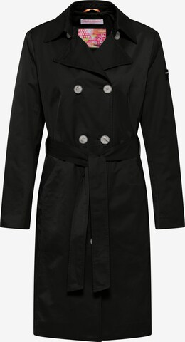 Frieda & Freddies NY Trenchcoat 'Hillary Neo' in Schwarz: predná strana