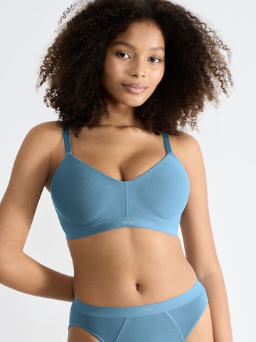 Invisible Soutien-gorge 'Ever' SLOGGI en bleu : devant