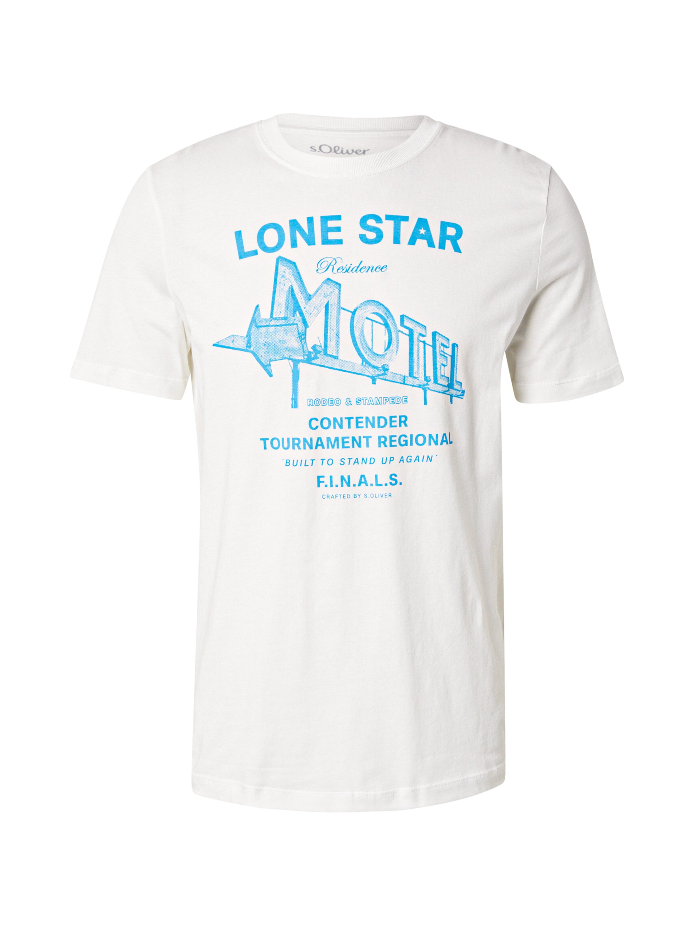 T-Shirt s.Oliver en blanc : devant