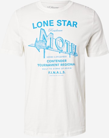 s.Oliver T-Shirt in Weiß: Vorderseite