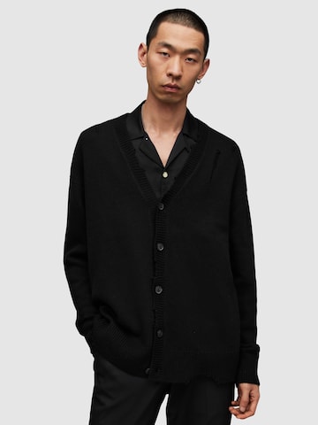 AllSaints Knit Cardigan 'VICIOUS' in Black: front
