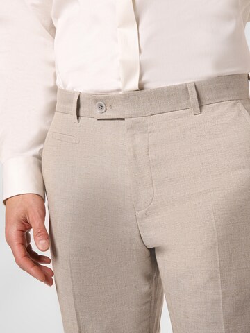 STRELLSON Slimfit Pantalon 'Luc' in Beige