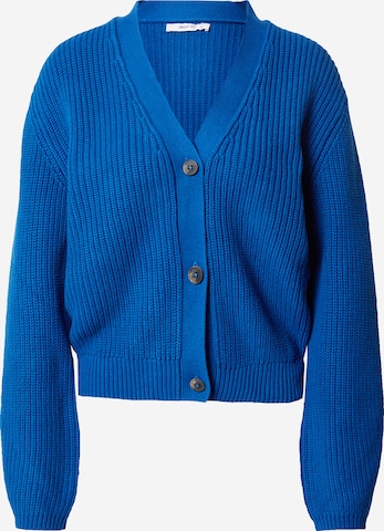 ABOUT YOU Knit Cardigan 'Sana' in Blue: front