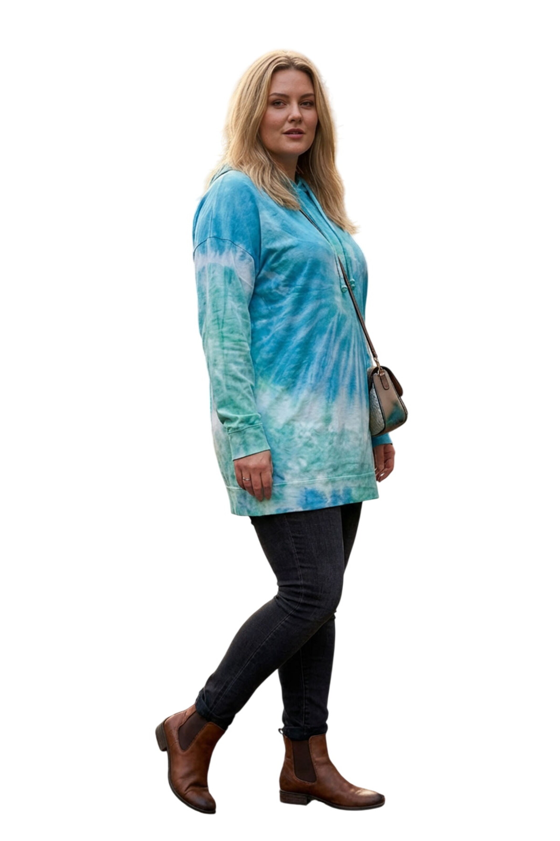 Stil Diva Sweatshirt in Blauw