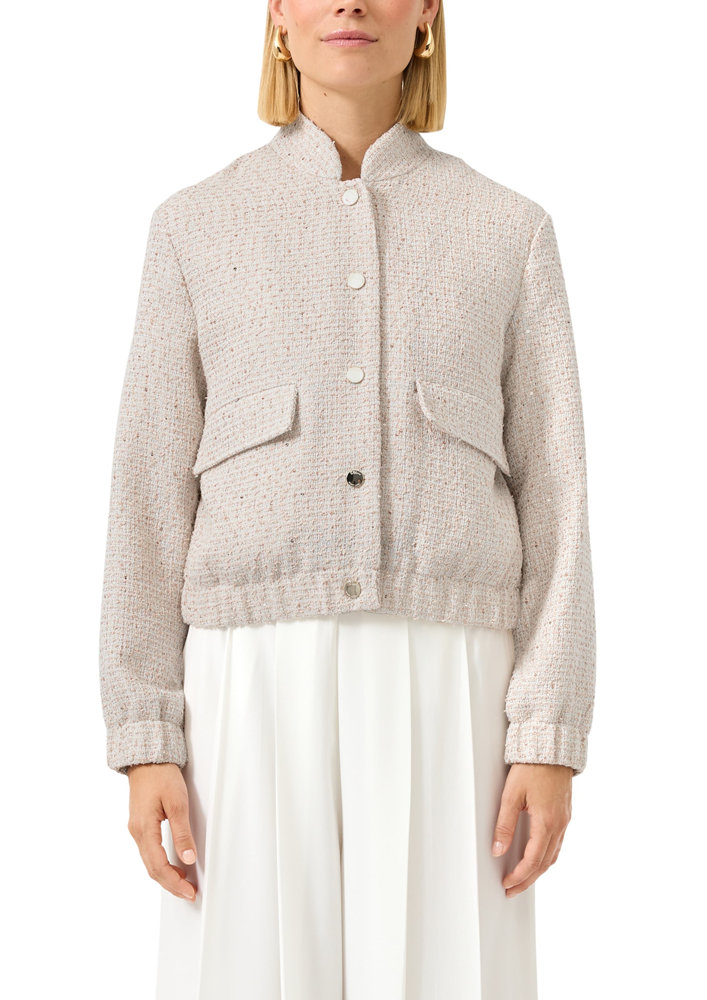 s.Oliver Tussenjas in Beige: voorkant