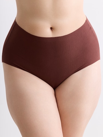 Erlich Textil Slip in Braun: Vorderseite