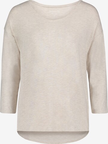 T-shirt Betty & Co en beige : devant